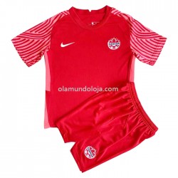 Camisola Canadá Criança Equipamento Primeiro 2022 Manga Corta